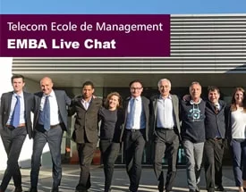 EMBA Live Chat: Télécom Ecole de Management
