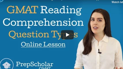 GMAT Reading Comprehension Question Types (Video)