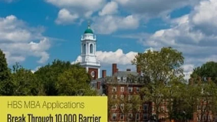 HBS MBA Applications Break Through 10,000 Barrier