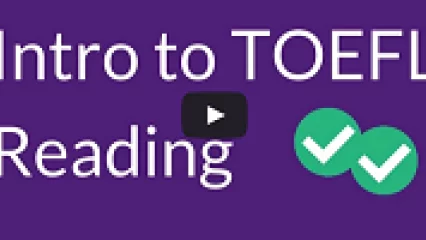 Introduction to the TOEFL Reading Section (Video)