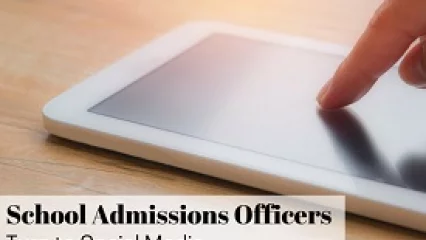 School Admissions Officers Turn to Social Media