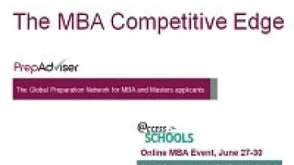 The MBA Competitive Edge (Video)