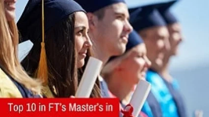 Top 10 in FT’s Master’s in Management Ranking