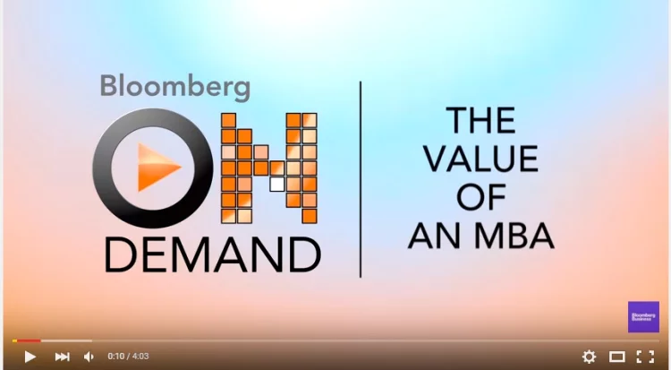 Value of an MBA (Video)