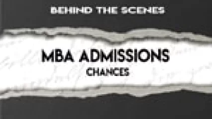 Your MBA Admissions Chances